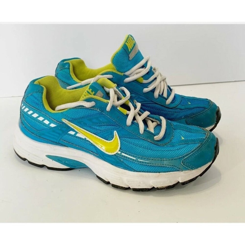 Nike Initiator Blue Glow/High Voltage/White Womens 7.5